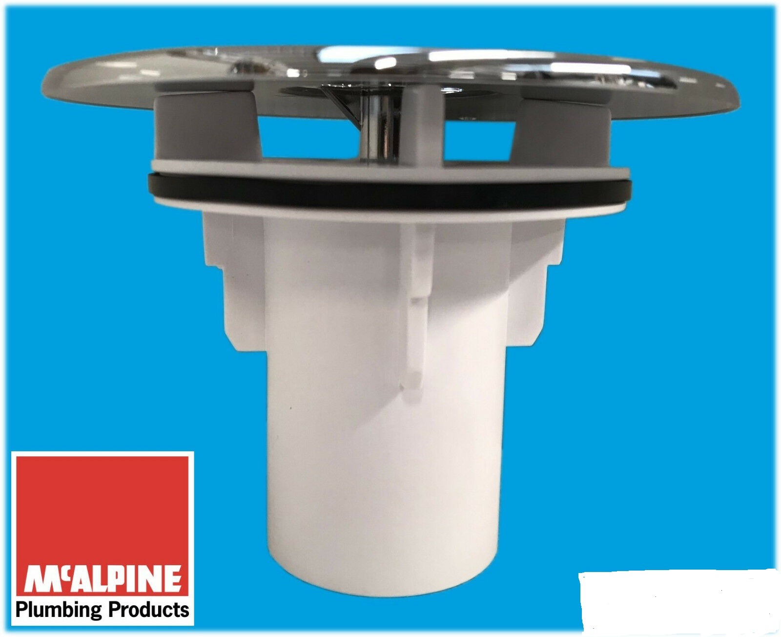 Mcalpine ST90CPTOP+TUBE Replacement Shower Trap Cover 